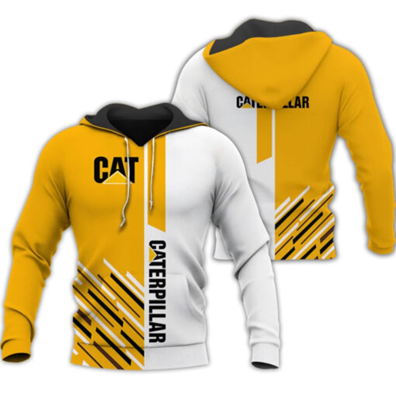 Men's Fashion Hoodie Excavator 3D Fully Printed Zipper Hoodie Unisex Harajuku Casual Street Sweatshirt DYI253