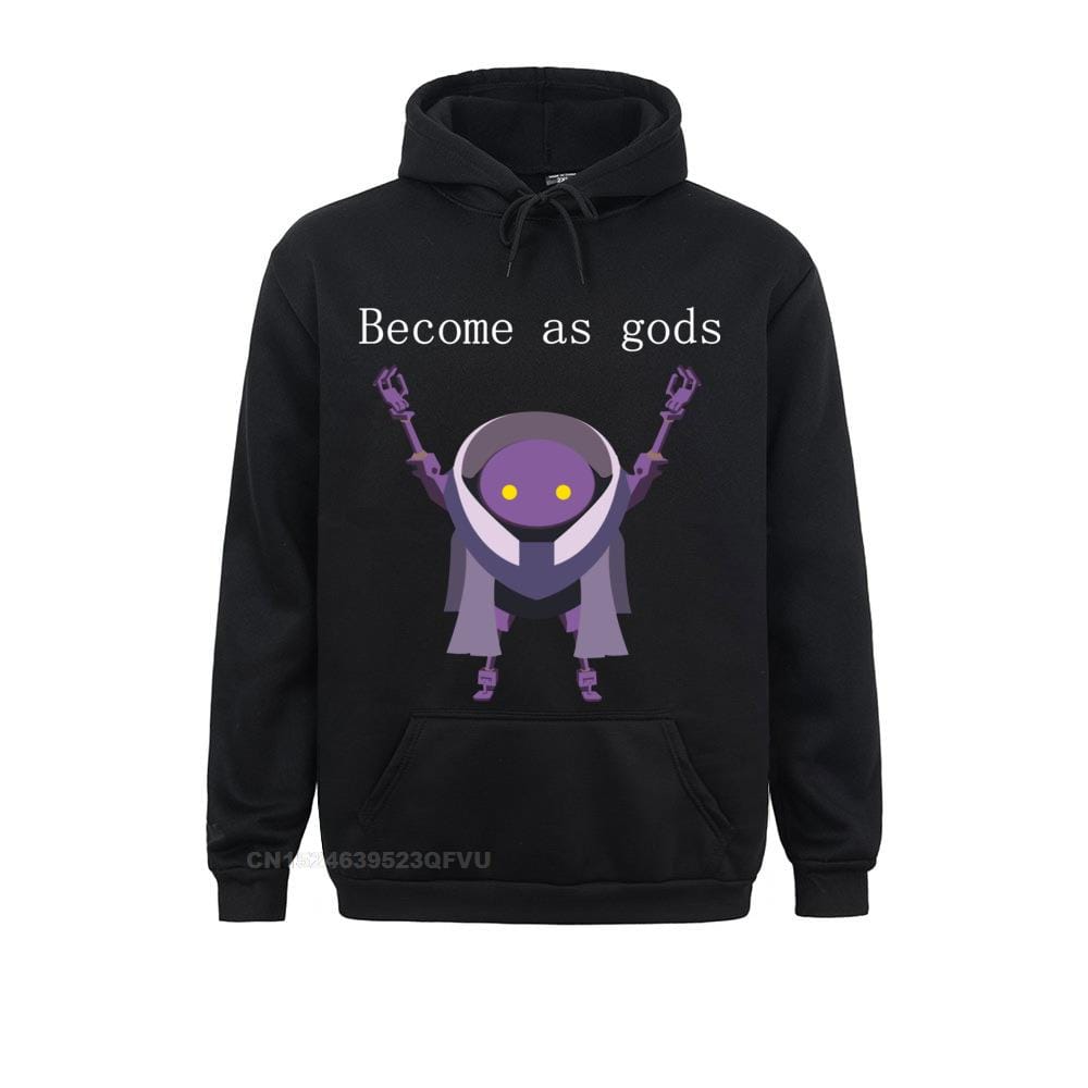 Become As Gods Nier Automata Men's Hoodies Hipster Pullover Hoodie Anime Hoodie Cotton Tops Japanese Streetwear