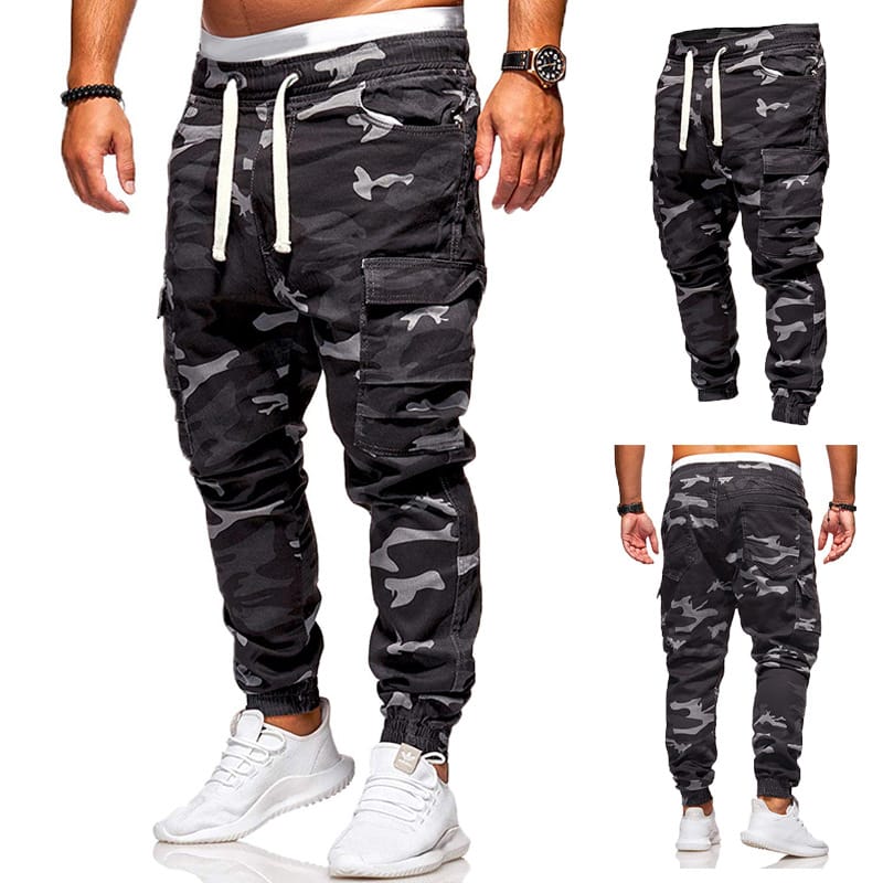 COLDKER men's cargo pants fashion male camouflage pants streetwear men's  trousers cargo cloth sweat pants streetwear