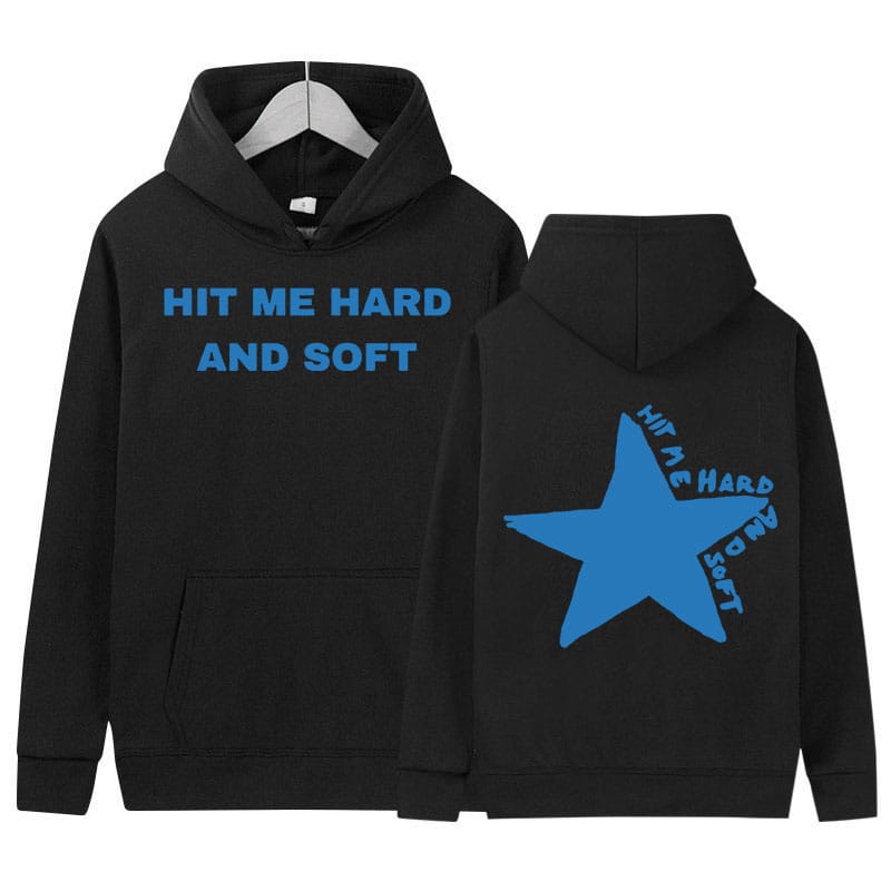 Hit Me Hard and Soft 2024 World Tour Hoodie Men's Hip Hop Fashion Pullover Sweatshirt Unisex Casual Oversized Hoodies Streetwear