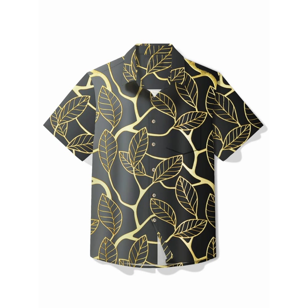 Men's Casual Shirt Hawaiian Shirt Men Summer 3d Print Casual Short Sleeved Shirt For Men Clothing Breathable Shirts