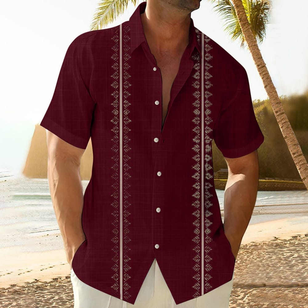 Men's Casual Shirt Hawaiian Shirt Men Summer 3d Print Casual Short Sleeved Shirt For Men Clothing Breathable Shirts