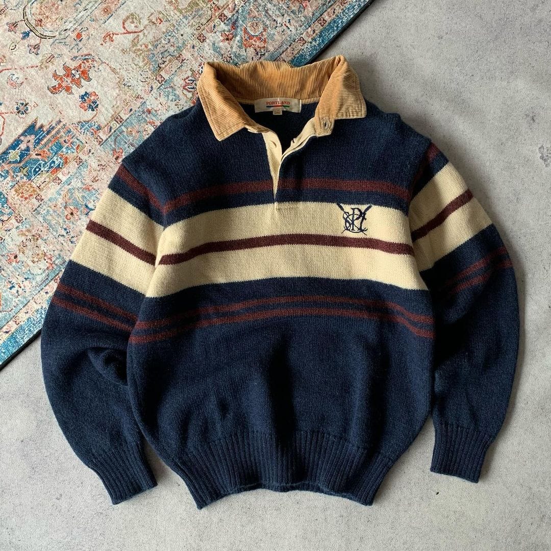 Men's and women's warm autumn and winter striped sweatshirts, casual loose street clothes, men's and women's fashionable sports