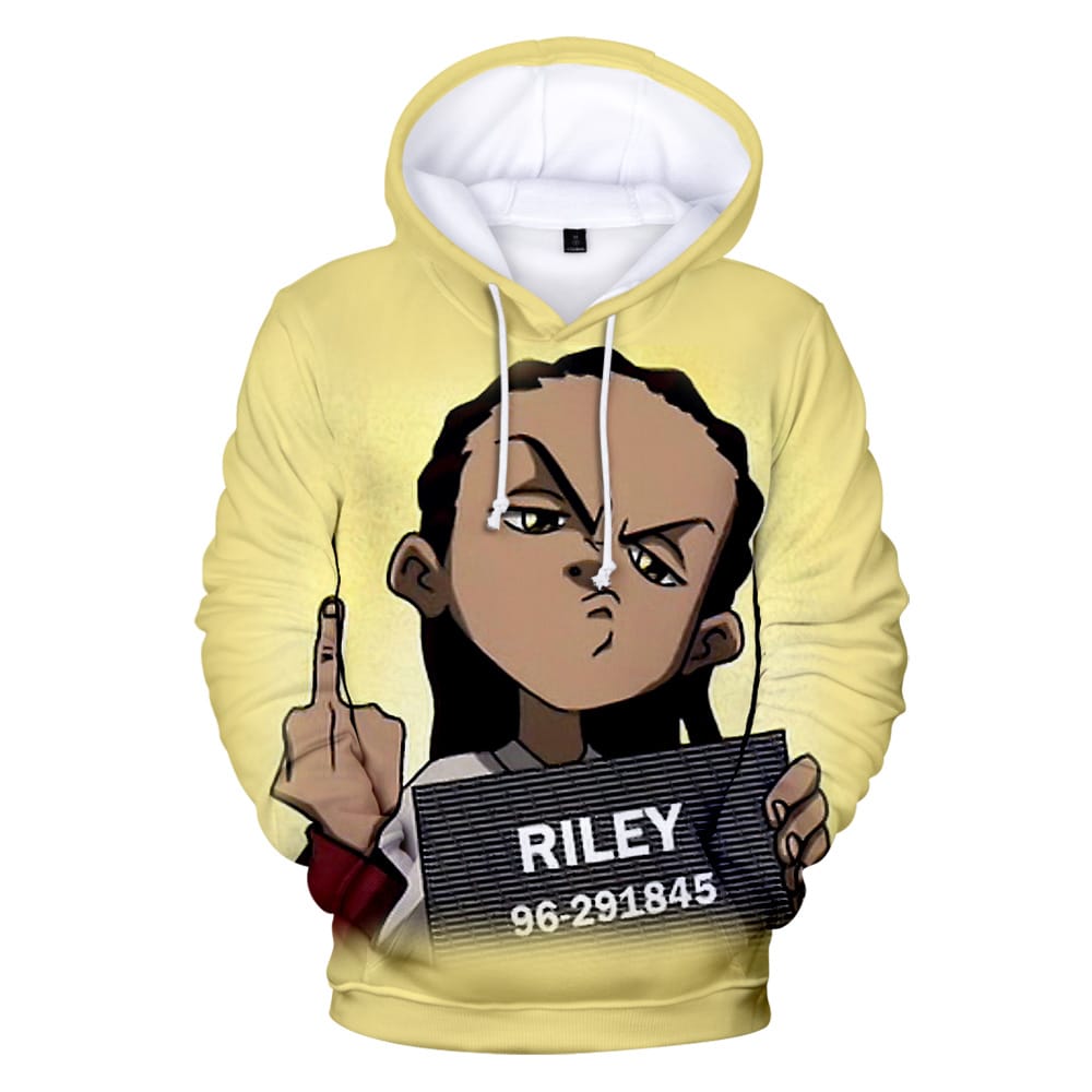 The Boondocks Hoodies 3D Long Sleeve Sweatshirt Men's Hoodie Women Casual Harajuku Streetwear Unisex Oversized Clothes