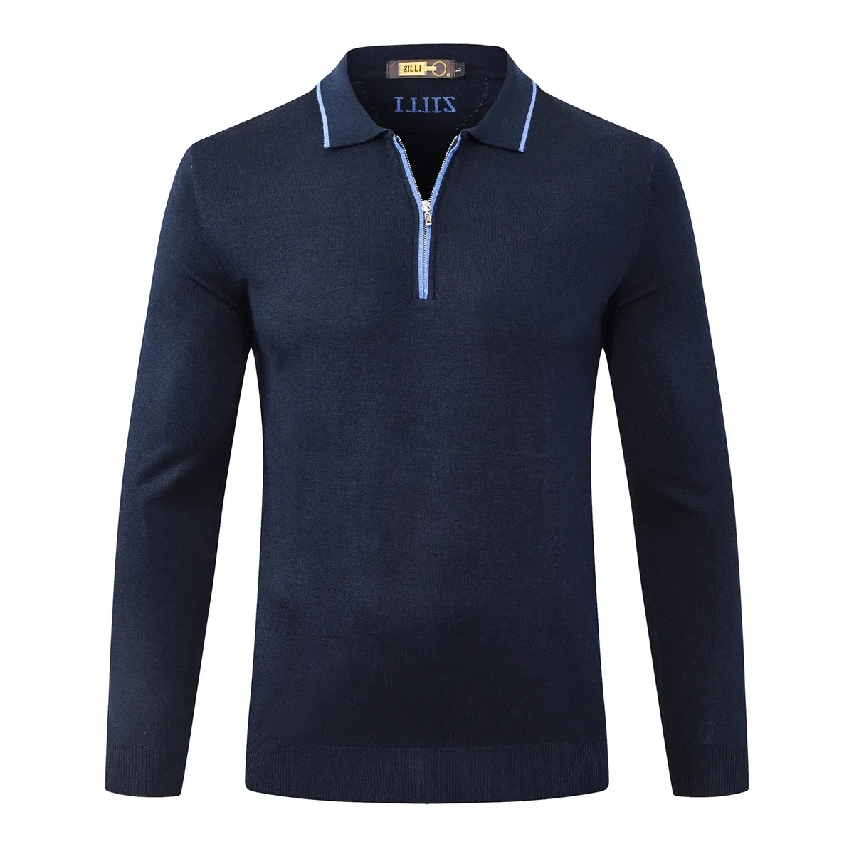 2024 DIKU CPTG Sweater Wool Men's 2025 New Warm Casual Zipper Straight Knitting Elastic High Quality Big Size M-5XL