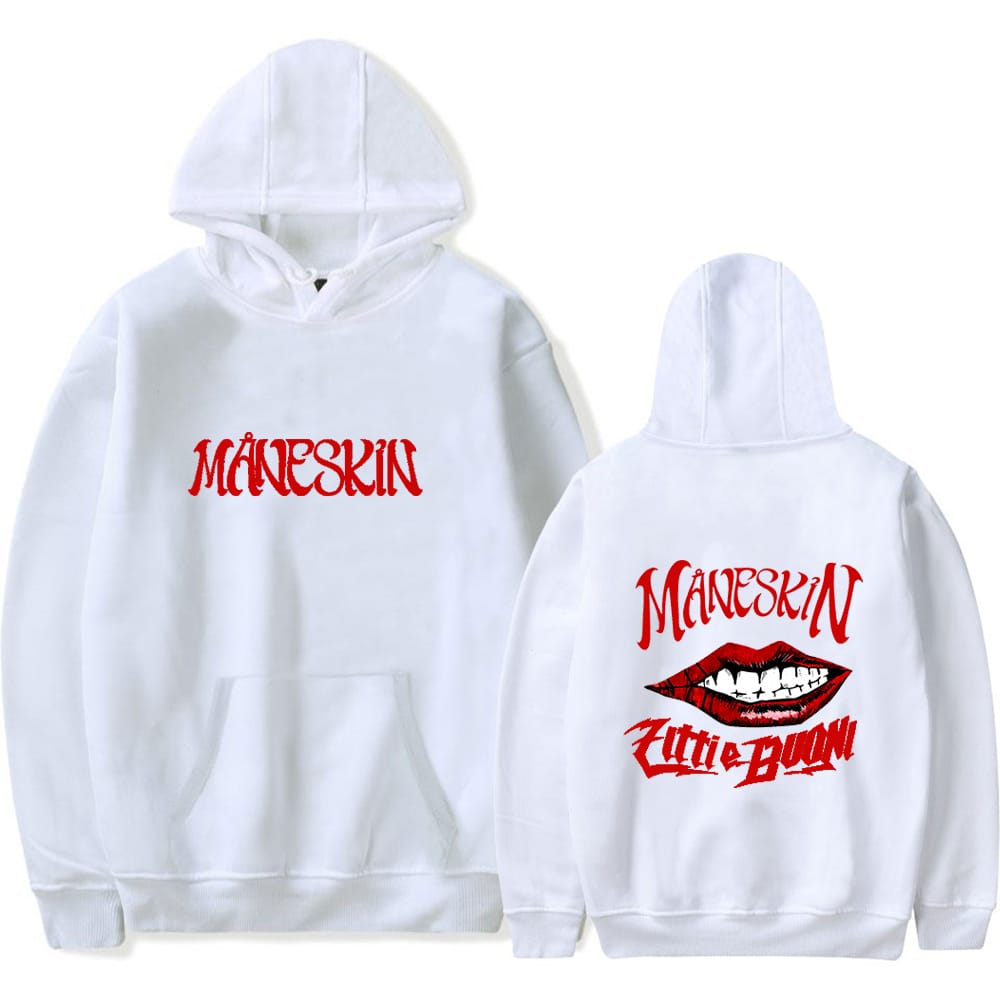 Maneskin Hoodie Unisex Long Sleeve Tracksuit Women Men's Outwear Harajuku Streetwear Fashion Clothes Plus Size