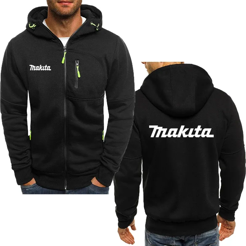 2023 Fashion Hoodie Mens business Men's zipper hoodie Casual sports hip hop new zip-up sweatshirt pullover Autumn men's clothing