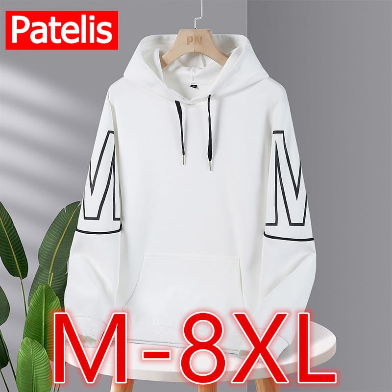 Plus Size Men's Hoodie Sweatshirt Sweater Loose Sudaderas Hombre Pullover Long Sleeve Sport Tops Men Oversized Clothing