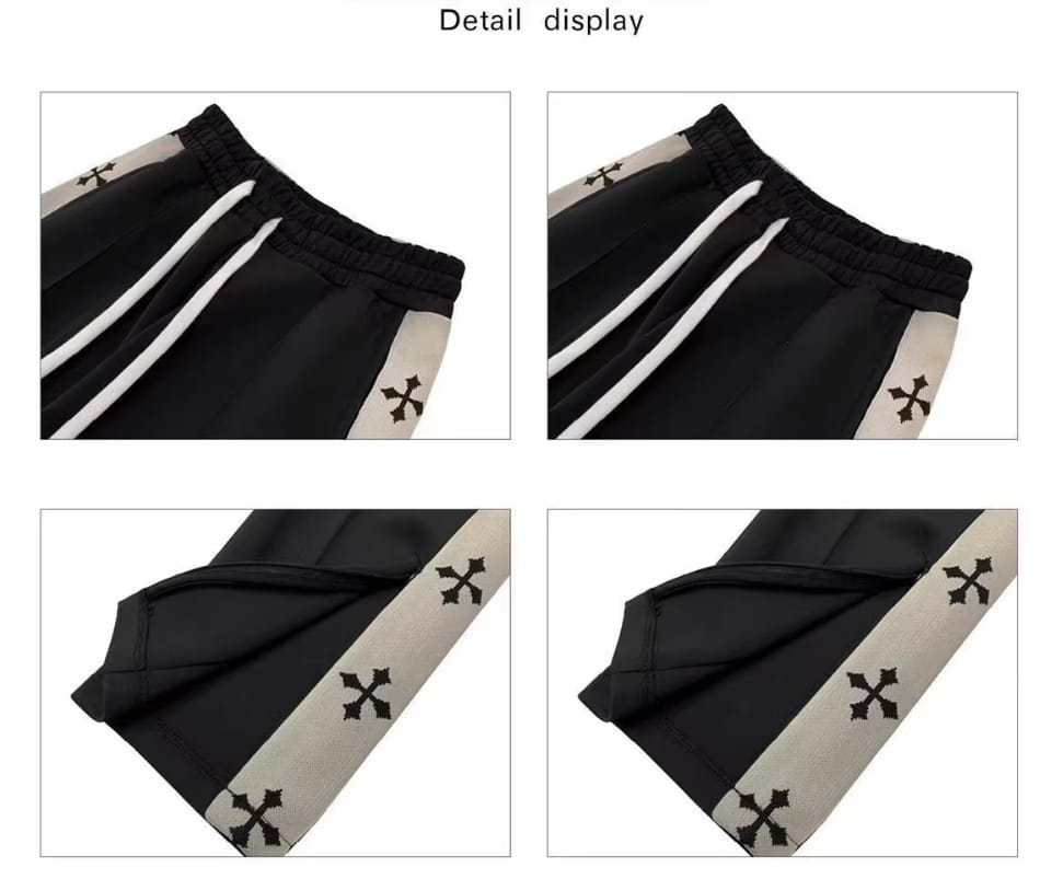 Ice silk pants for men's summer thin edition 2024 new trendy brand loose straight tube casual hanging feeling spring and autumn