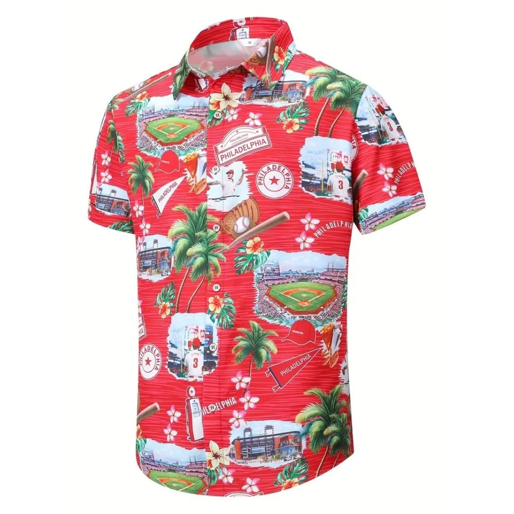Men's Casual Shirt Hawaiian Shirt Men Summer 3d Print Casual Short Sleeved Shirt For Men Clothing Breathable Shirts