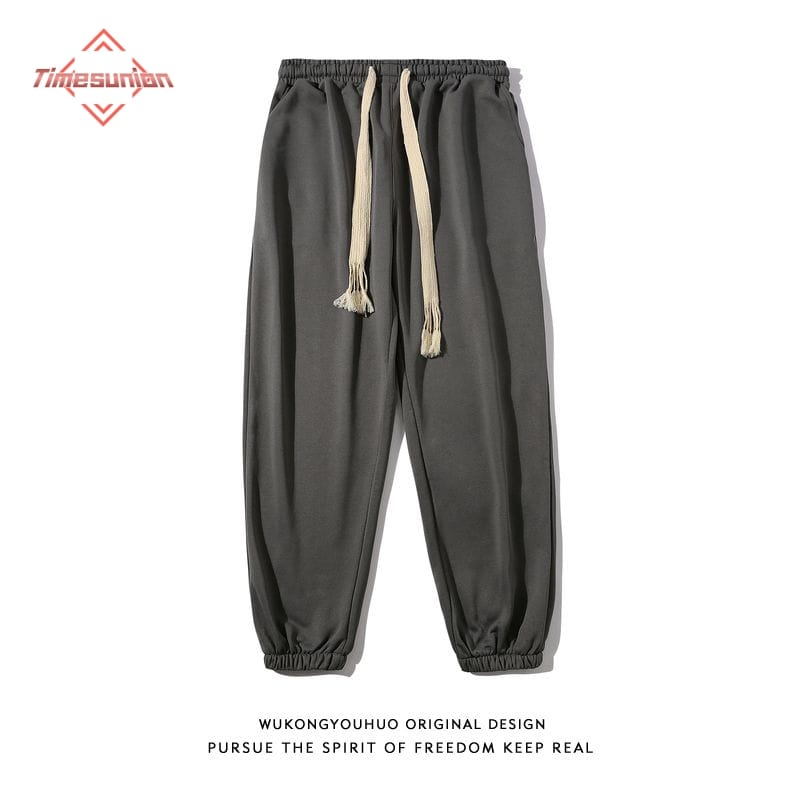 Men Trousers Casual Pants Sweatpants Jogger Fitness Workout Running Sporting Clothing Men's Fashion Drawstring Full Length Pants