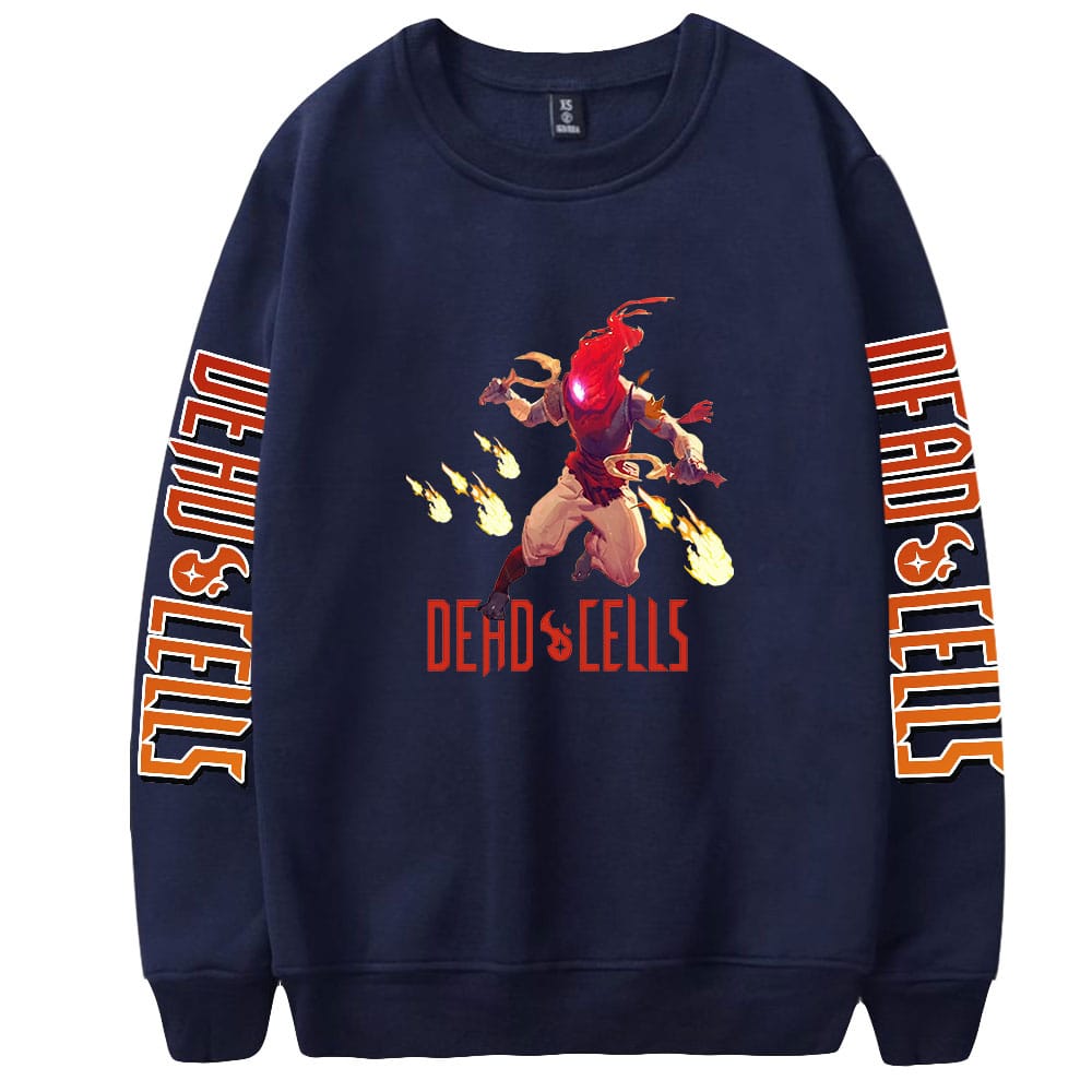 Dead Cell Sweatshirt Crewneck Long Sleeve Women Men's Outwear Harajuku Streetwear Hip Hop Style Youthful Clothes