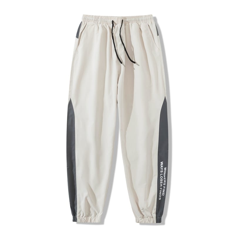 2024 Summer New Sports Pants Slim Fit Small Foot Harem Pants Outdoor Fitness Jogging Drawstring Sports Pants Men's Plus Size 8XL