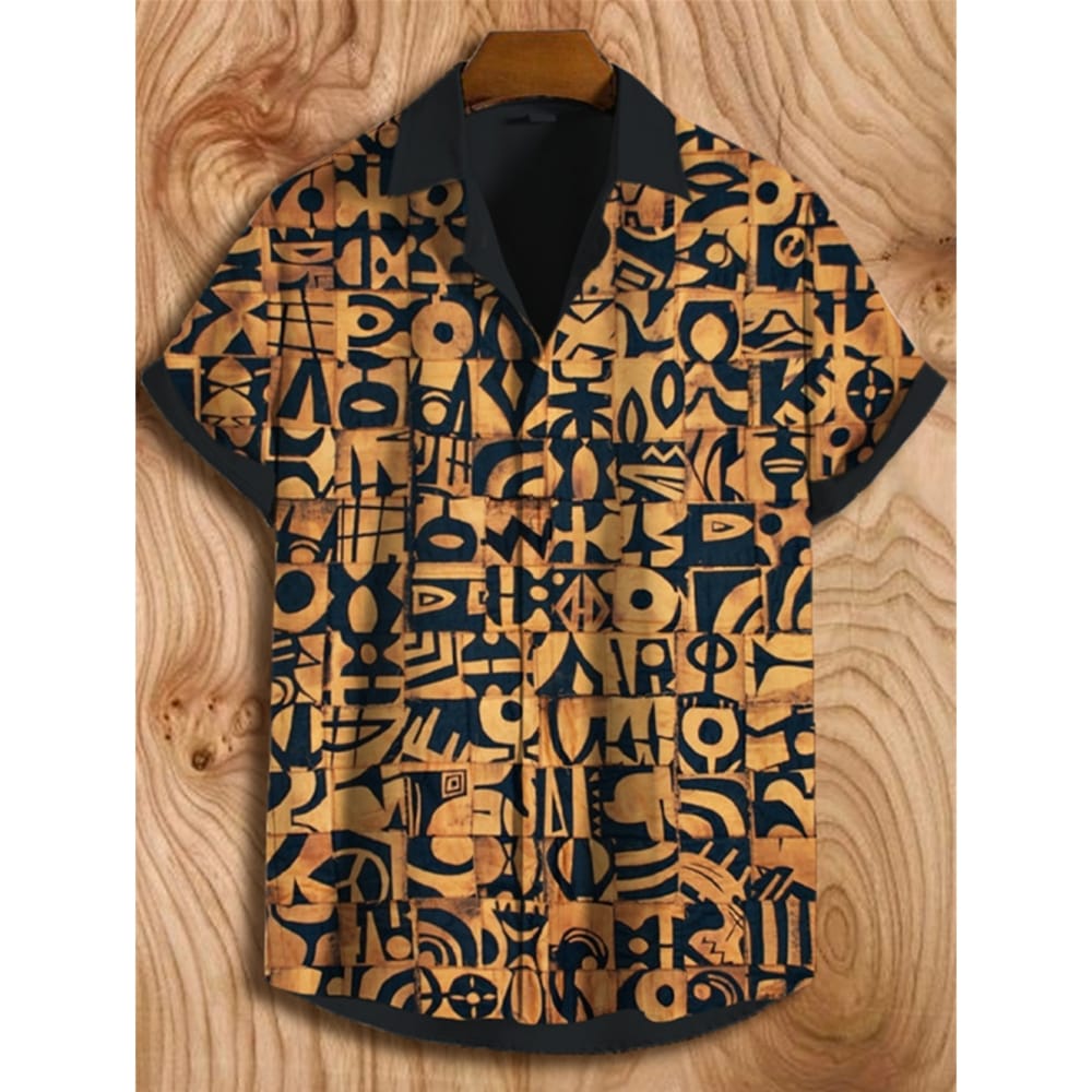 Men's Casual Shirt Hawaiian Shirt Men Summer 3d Print Casual Short Sleeved Shirt For Men Clothing Breathable Shirts
