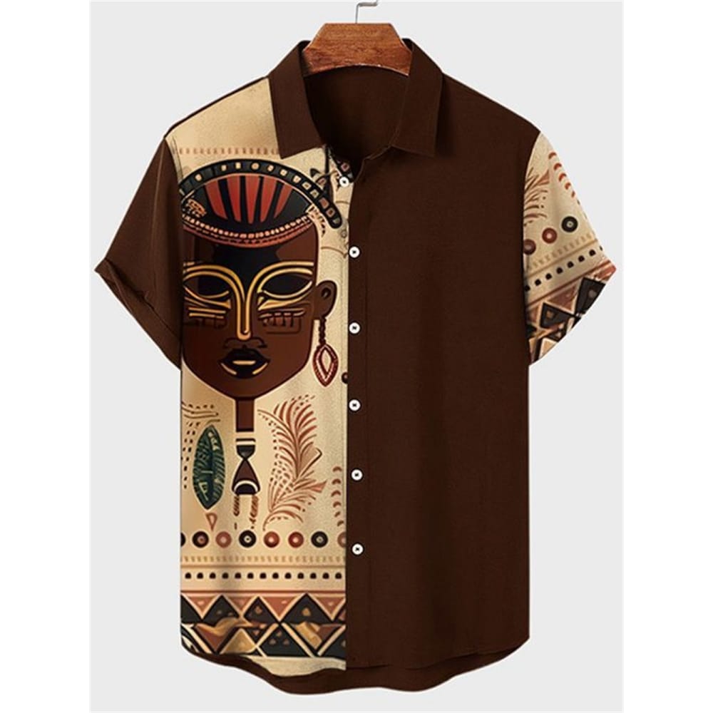 Men's Casual Shirt Hawaiian Shirt Men Summer 3d Print Casual Short Sleeved Shirt For Men Clothing Breathable Shirts