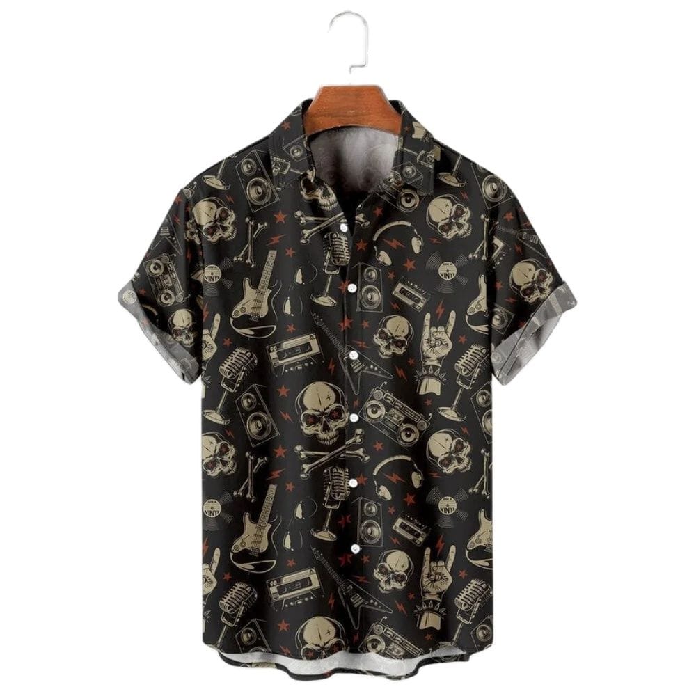Men's Casual Shirt Hawaiian Shirt Men Summer 3d Print Casual Short Sleeved Shirt For Men Clothing Breathable Shirts