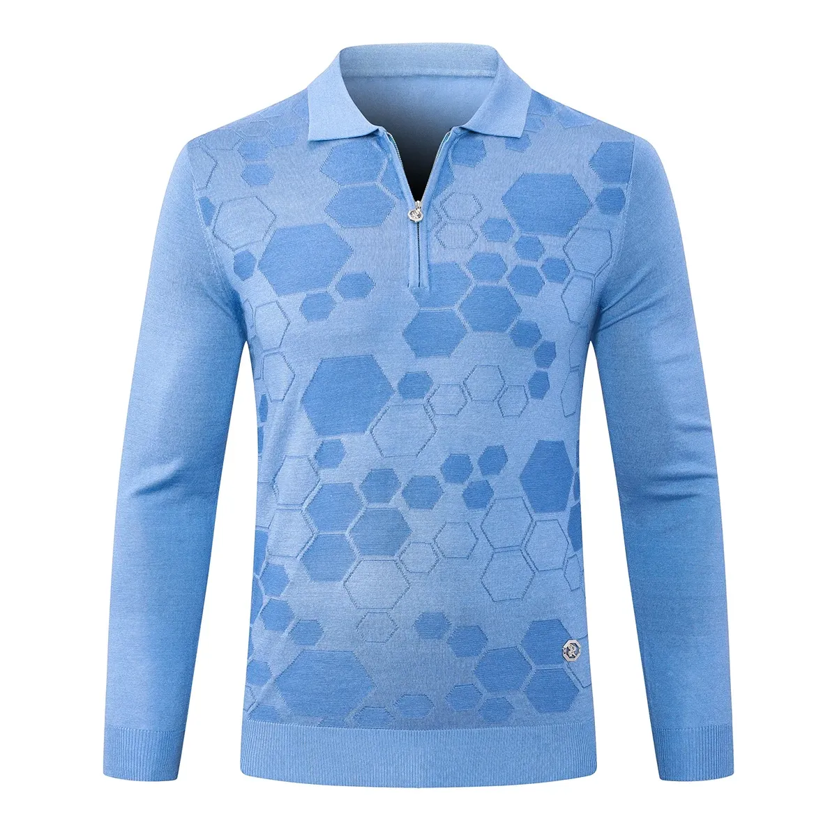 2024 DIKU CPTG Sweater Wool Men's 2025 New Warm Casual Zipper Straight Knitting Elastic Printing Quality Big Size M-5XL