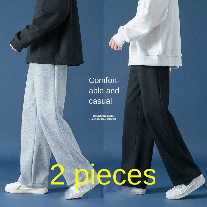 Pants Men's Spring Autumn Casual Sports Pants Summer Men's Loose Sweatpants Straight Pants Work Pants for 100kg