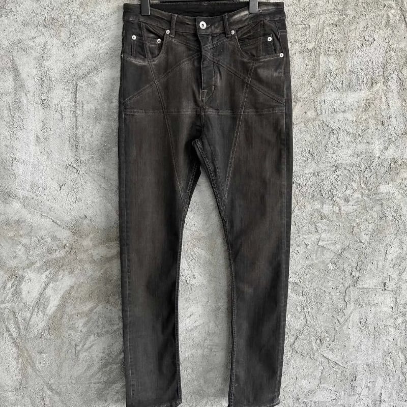 Luxury Brand Ro Men's Clothing Baggy Jeans for Men Men's Casual Jeans Men's Pants Casual Long Pants for Men Men Trousers
