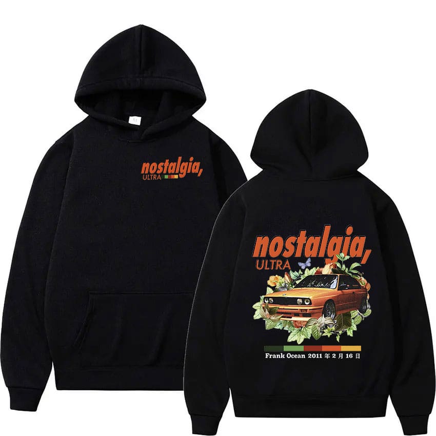 Nostalgia Ultra Frank Music Album Hoodie Men's Hip Hop Fashion Pullover Sweatshirt Unisex Blond Ocean Harajuku Oversized Hoodies