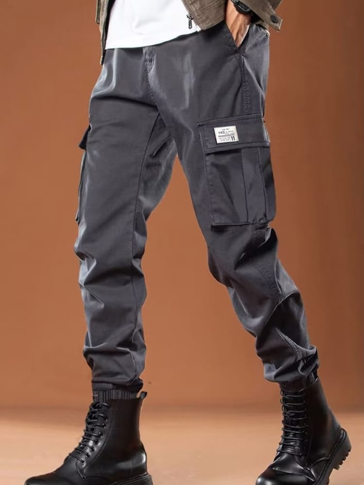 Design inspired workwear pants for men's summer slim outdoor quick drying casual loose oversized leggings