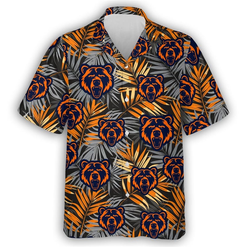 Vintage Bear Animal Men's Cute Animal Hawaii Shirt 3D Print Short Sleeve Harajuku Streetwear Camisa Male Social Casuais Blouse