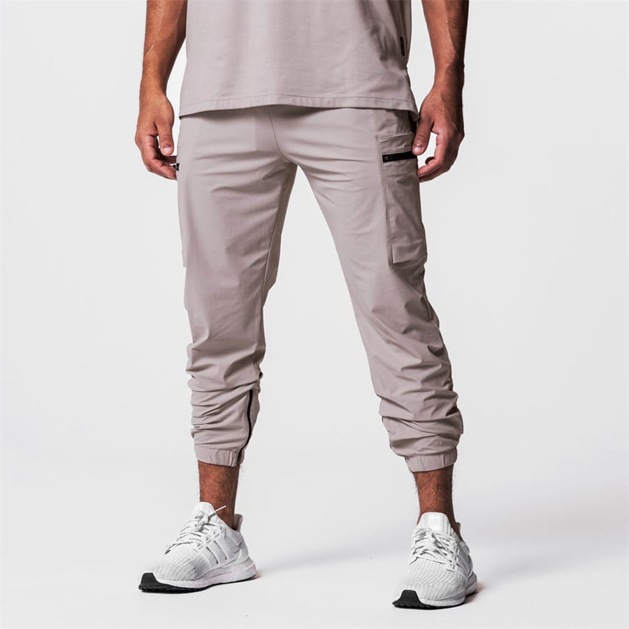 2022 new sports pants men's fitness pants thin  elastic loose running training pants Men's casual pants Sport pants