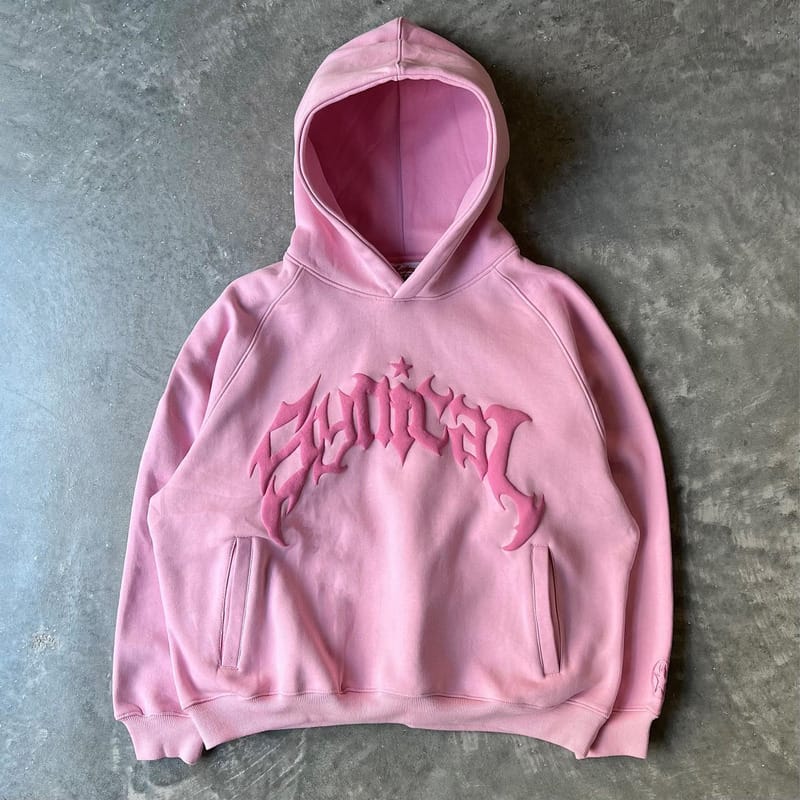 Hooded American Retro Zipper Sweatshirt Gothic Letter Star Print Hoodie Trendy Men's Casual Jacket 2024 Product Sport Suit Men