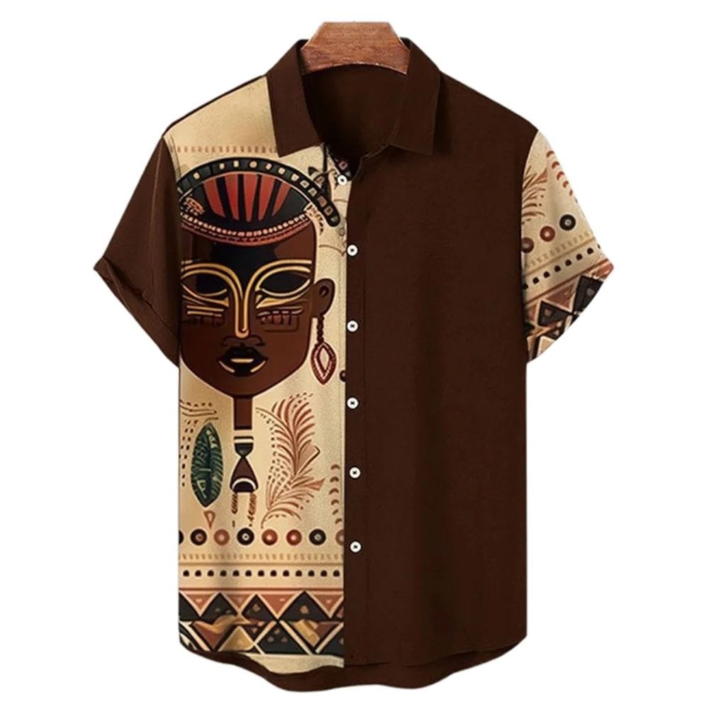 Men's Casual Shirt Hawaiian Shirt Men Summer 3d Print Casual Short Sleeved Shirt For Men Clothing Breathable Shirts