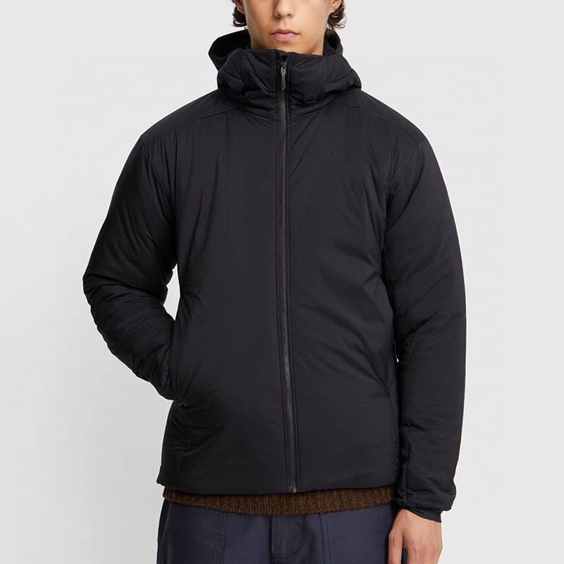 Atom AR Men's Outdoor Casual Coat Hatless Warm Thick Cotton Jacket Coreloft Cotton