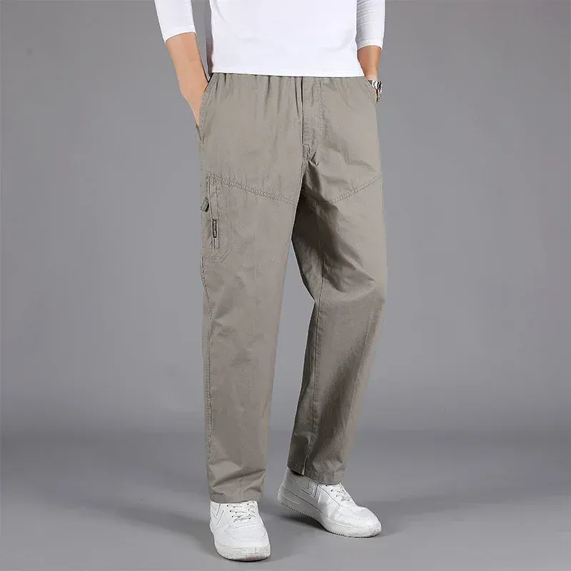 Men's Comfortable, Casual, Fashionable, Versatile, Pure Cotton New Pants
