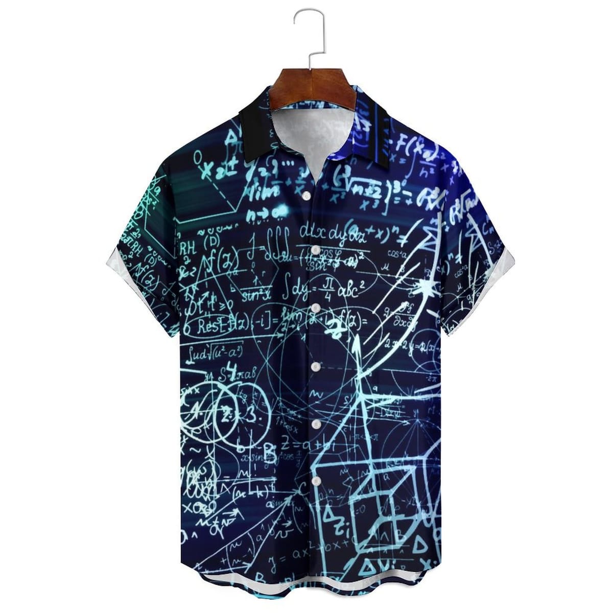 Men's/Women's Fashion Solid Color Dark Coefficient Text Print Loose Casual Summer Daily Can Wear Short-Sleeved Shirt