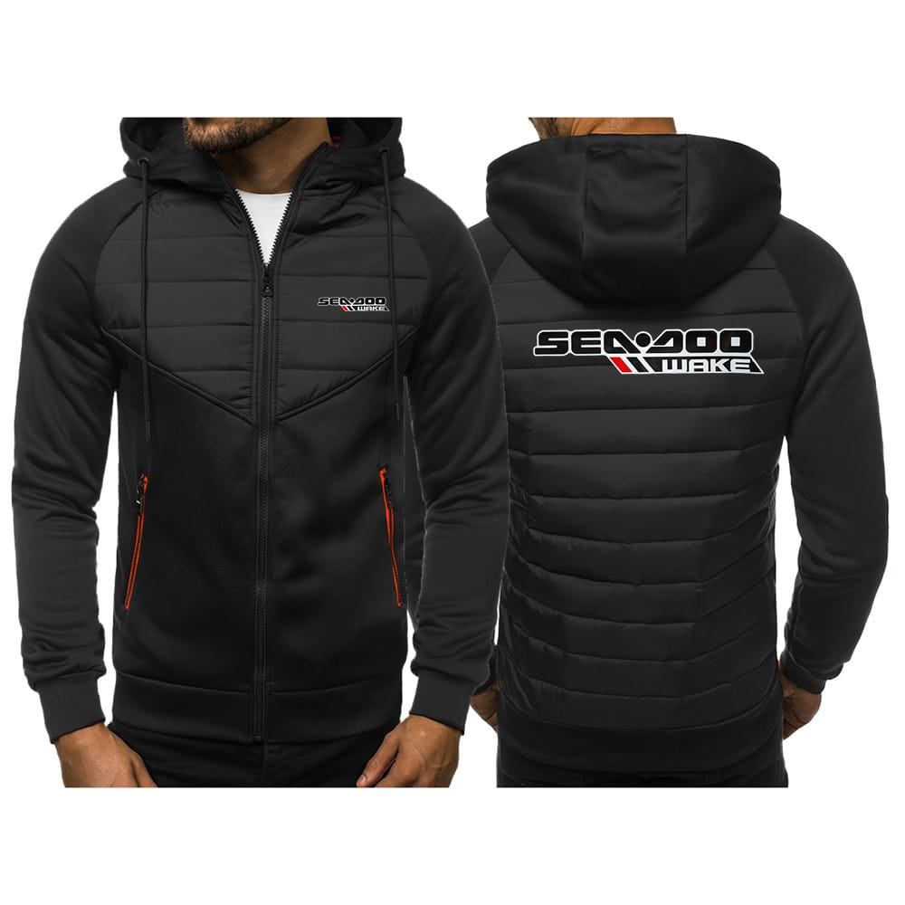 Sea Doo Seadoo Moto Printed New Spring Autumn Hoodie Men's Fashion Sport Casual Sweatshirts Cardigan Zipper Long Sleeve Jacket