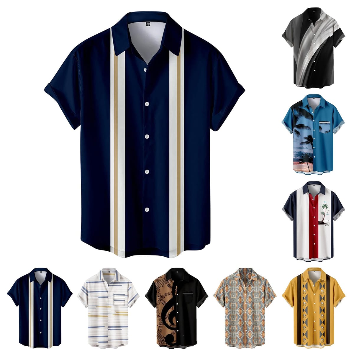 Mens Crotch Shirt Short Romper Plaid Work Shirts Men Men'S Summer Vacation Tourism Beach Fashion Trend Leisure 3d Digital