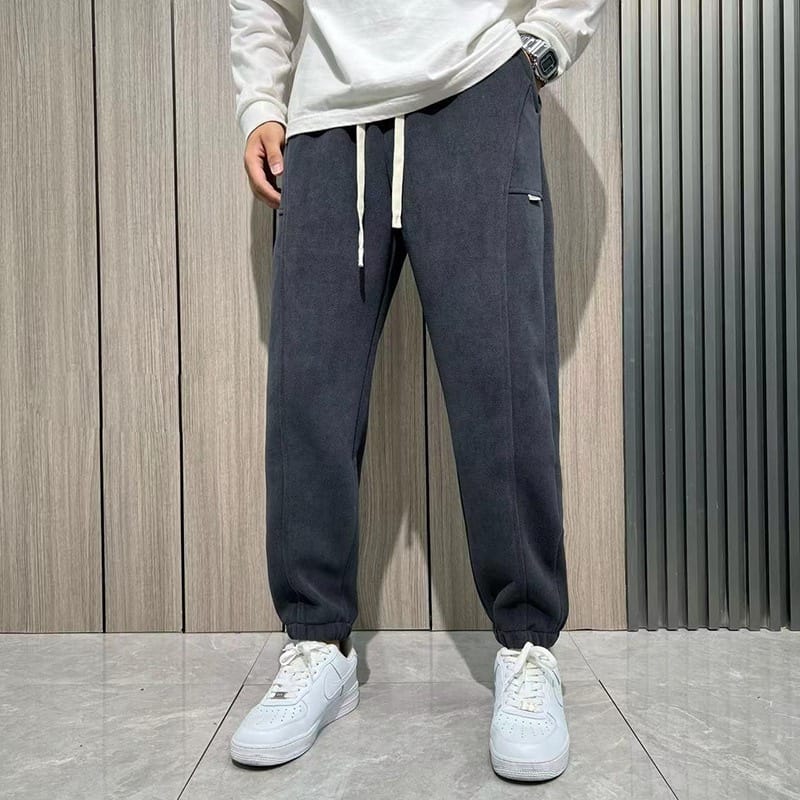 Autumn Men' Harem Corduroy Sweatpants Gym Baggy Joggers Pants Y2K Streetwear Casual Trousers Korean Fashion pantalon hombre