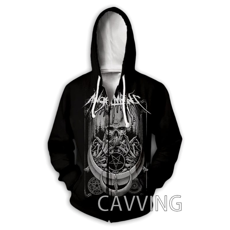 New Fashion Women/Men's 3D Print  AngelMaker Band   Zipper Hoodies Zip Up Hooded Sweatshirts Harajuku Hoodie Hip Hop Sweatshirts
