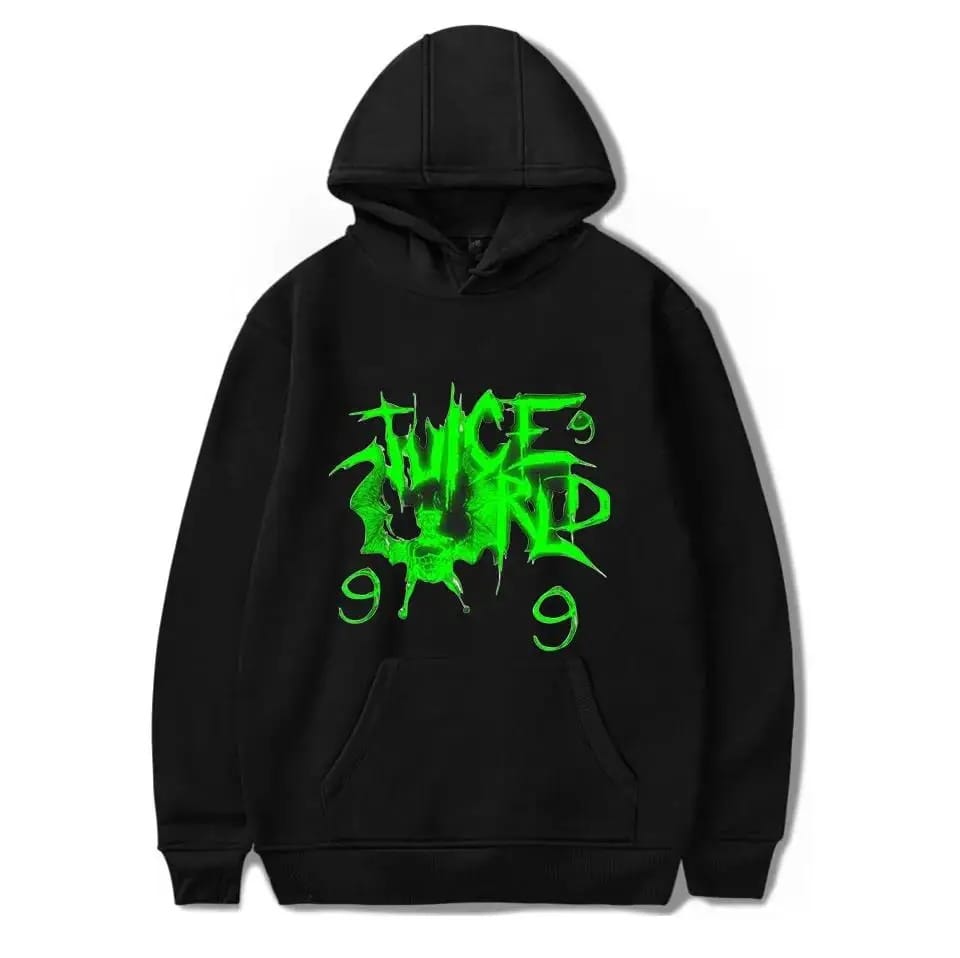 WRLD Men's and Women's Sweatshirt, Hip Hop Sweatshirts, Casual Hooded Pullovers, White Streetwear Tops, Boys and Girls, Autumn