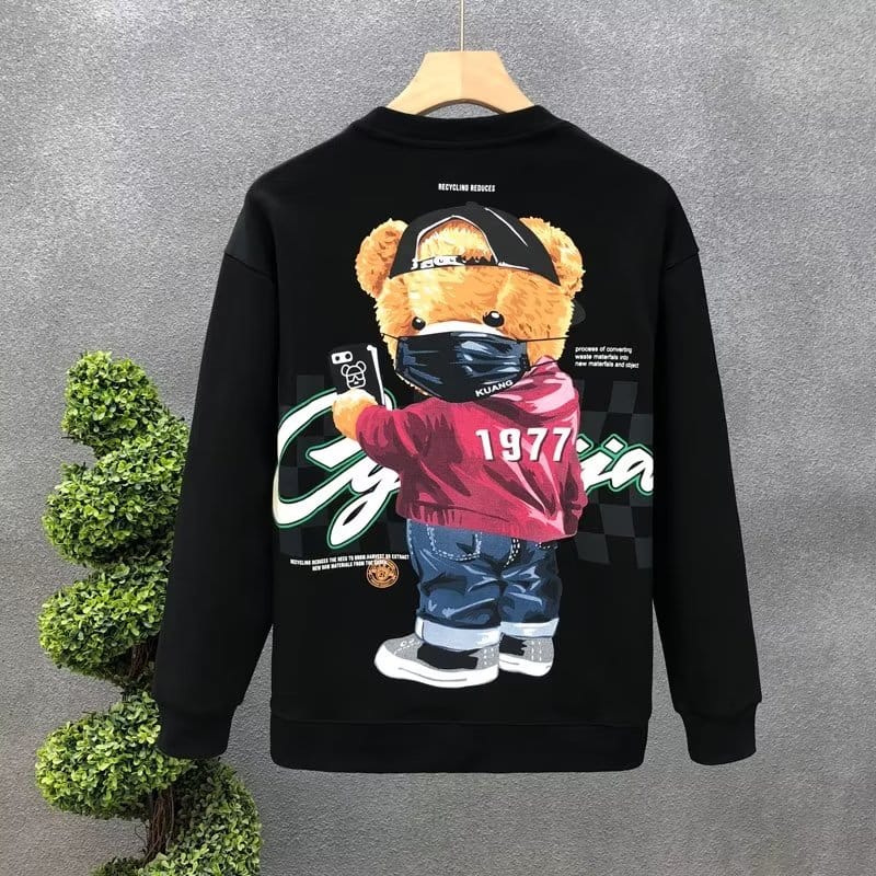 Men's Hoodies Hip Hop Streetwear Print Letter Harajuku Sweatshirt Men Spring Autumn Men Clothing Long Sleeve Pullover Hoodie Men