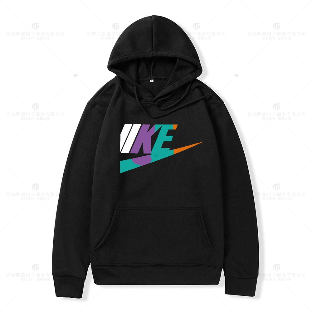 Men's And Women's Hooded Letter Printing Sports Jacket Pullover Autumn And Winter Harajuku Casual Running Fitness Sweater