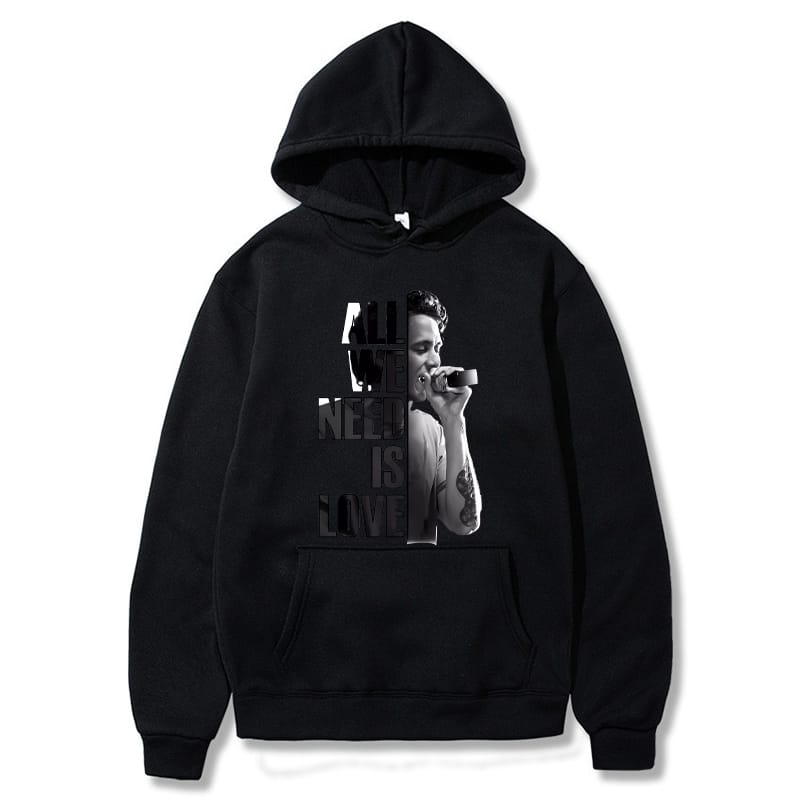 Canserbero Men's and Women's Hooded Sweatshirt Fashion Trend Long Sleeved Sweatshirt Harajuku Leisure Street Clothing Hoodies