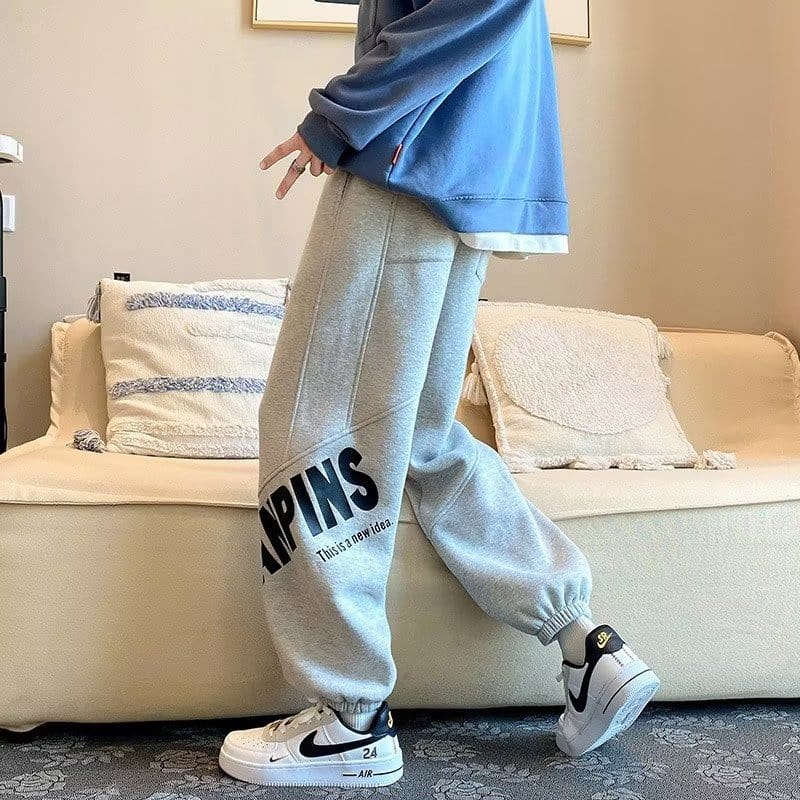 Fashion Men's Pants Korean Harajuku Joggers Pant Streetwear Cargo Pants Outdoor Casual Men Clothing Elastic Waist Trousers 2022