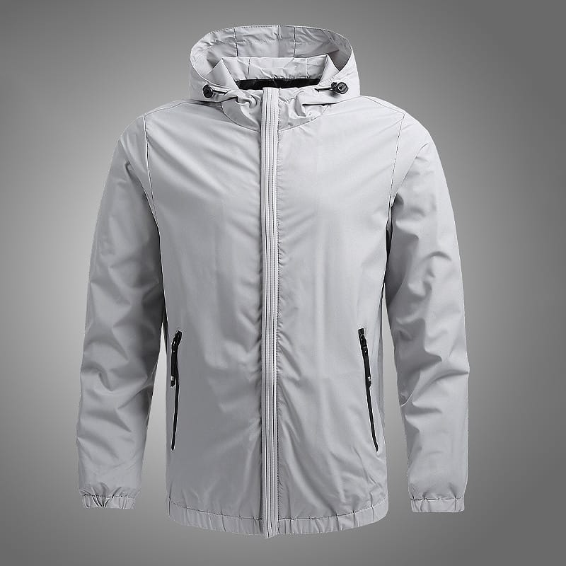 Windbreaker Hiking Sport Outwear Windproof Hooded Jacket Men Autumn Thin Breathable Outdoor Sportwear Hoodies Men's Clothing Top