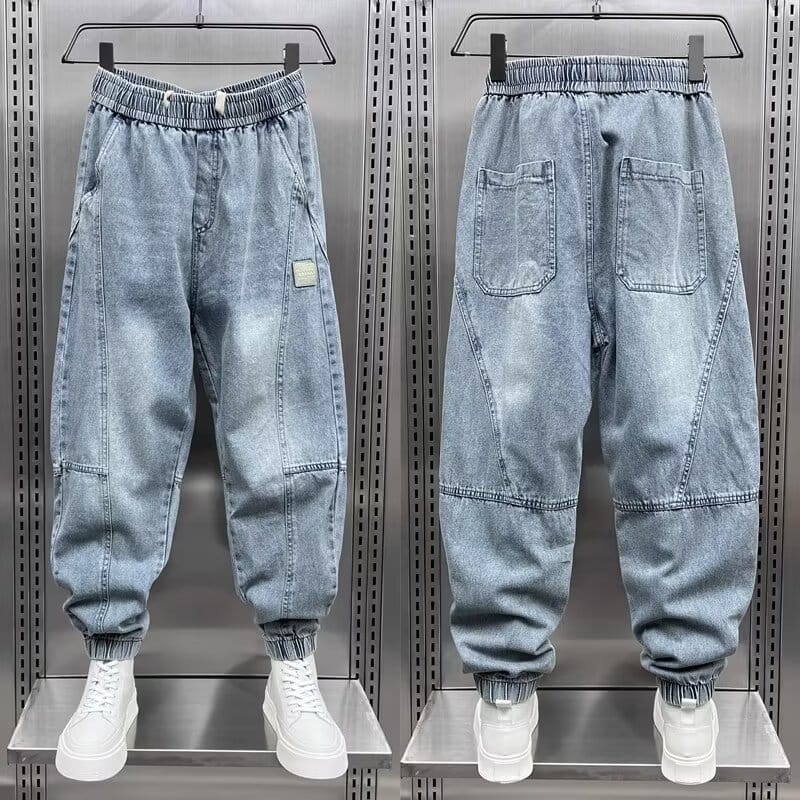 Autumn Men's Casual Jeans Korean Version of Harajuku High Street Pants Hip Hop Trousers High Quality Men's Clothing Streetwear