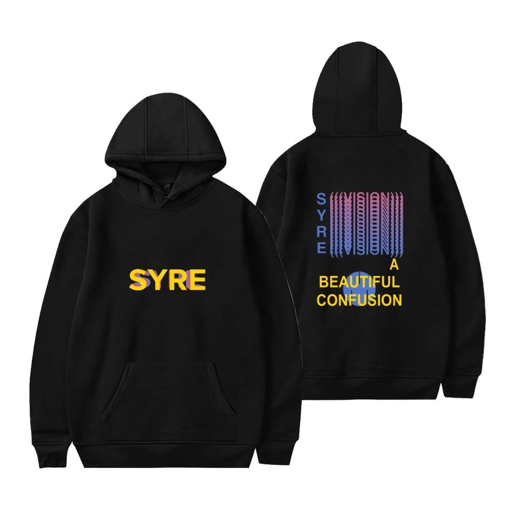 Jaden Smith Merch SYRE Hoodie Unisex Long Sleeve Pullover Sweatshirt Women Men's Hoodie 90s Pop Rapper Harajuku Youthful Clothes