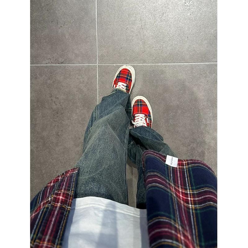 2024 New High-quality Fashion Casual Wide Leg Denim Pants Male Trousers Men's Stretch Regular High Quality New Jeans T60