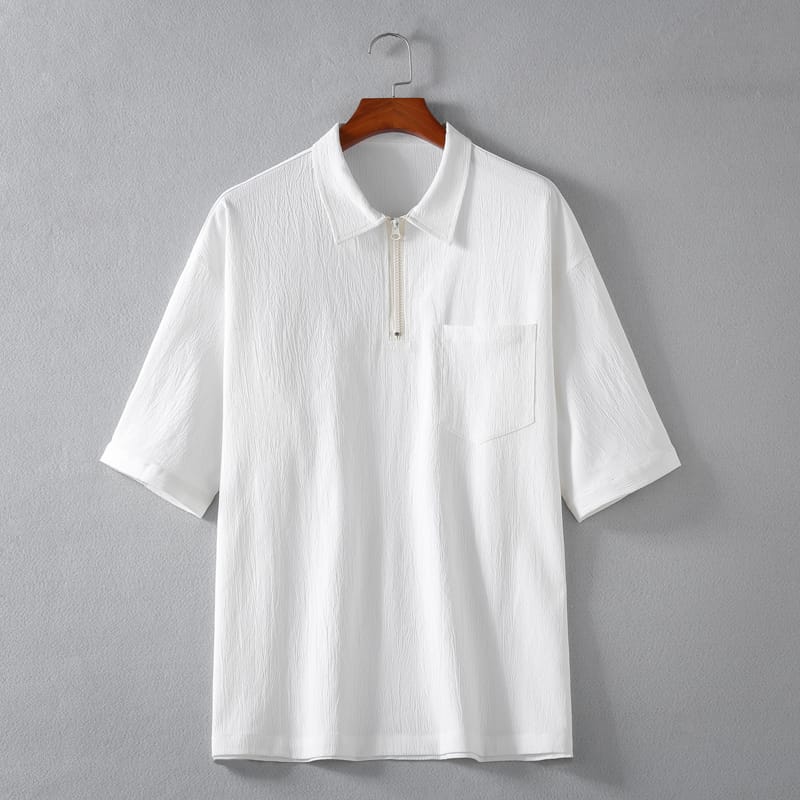 Casual Men's Shirts High Quality Luxury Men's Shirt Short Sleeve New in Clothing Plain Stylish Original Summer