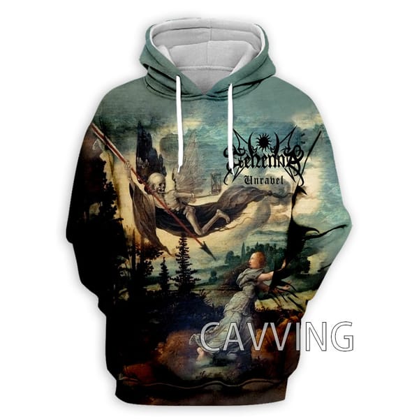 New Fashion Women/Men's  3D Print  GEHENNA  Band  Hoodies Hooded Sweatshirts Harajuku Hoodie Sweatshirts Tops Clothing