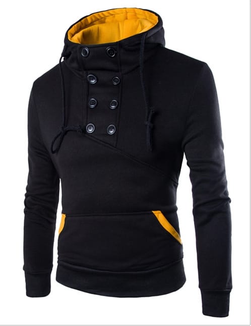 MRMT 2024 Brand New  Men's Hoodies Sweatshirts Double-breasted Jacket Pullover for Male Short Slim Hoodie Sweatshirt
