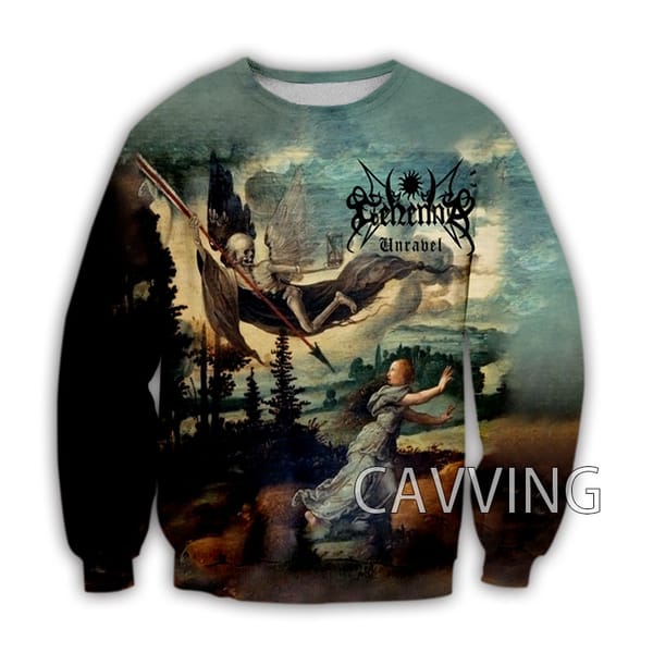 New Fashion Women/Men's 3D Print  GEHENNA Band  Crewneck Sweatshirts Harajuku Styles Tops Long Sleeve Sweatshirts