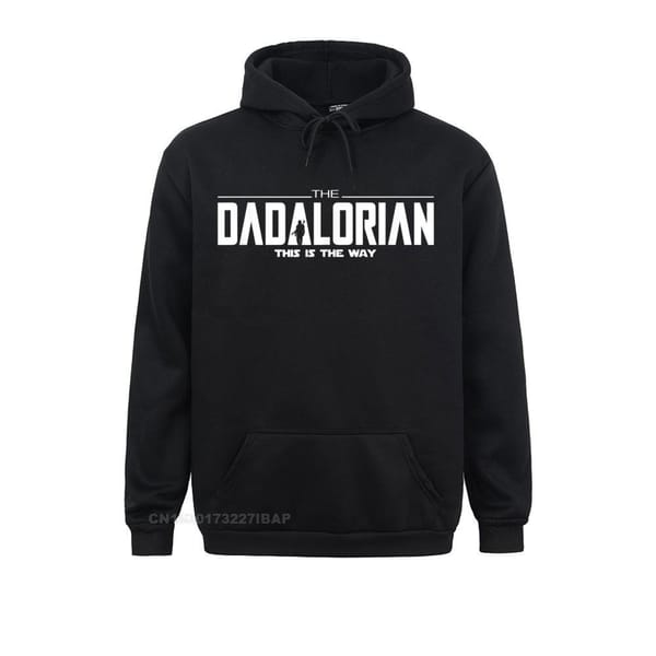 The Dadalorian-This Is The Way Father's Day Hoodie Holiday Hoodies Summer Men's Sweatshirts Camisa Sportswears Popular